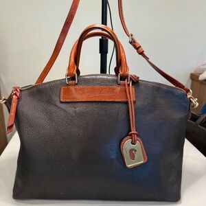 Dooney & Bourke Florentine Domed Satchel Chestnut